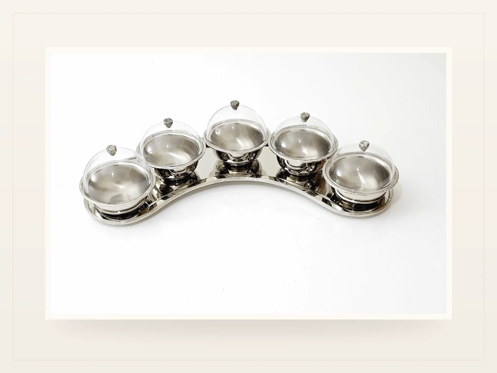 Arc Multi-Bowl Servers by TABCO Silverware