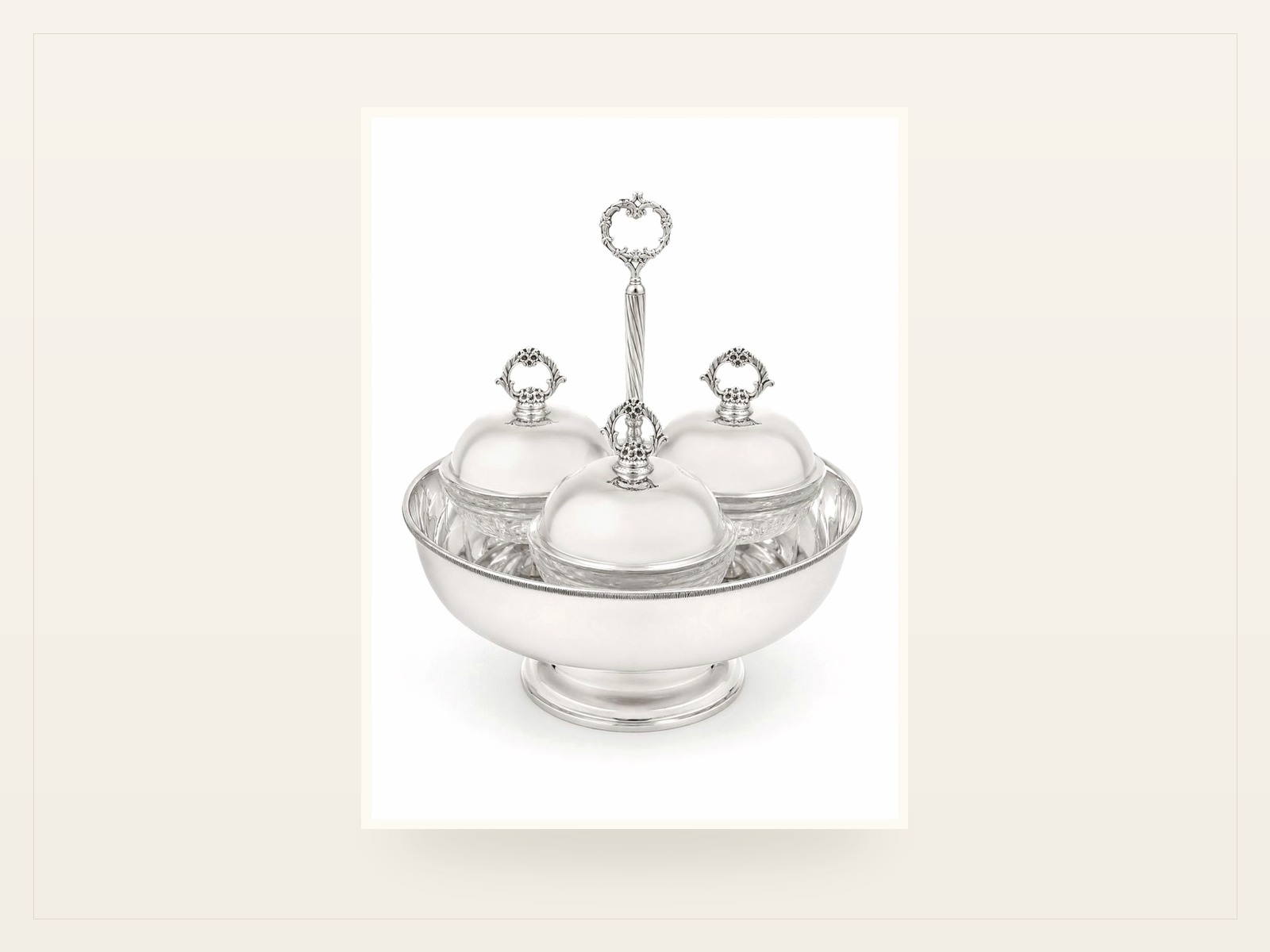 Caviar Bowls manufactured by TABCO Silverware