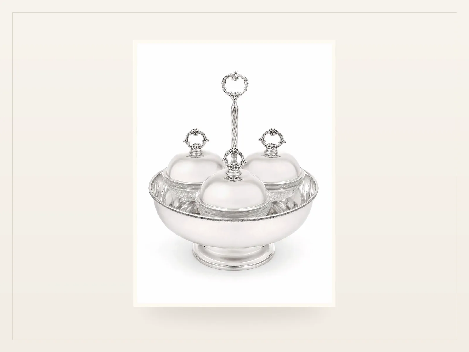 Caviar Bowls by TABCO Silverware