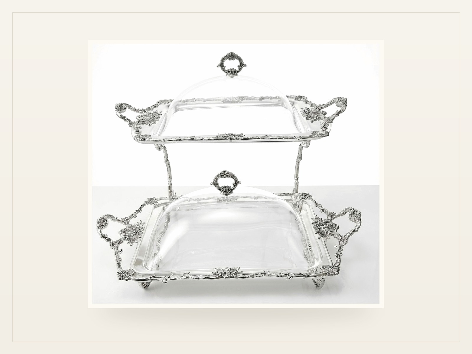Embossed Centerpieces by TABCO Silverware