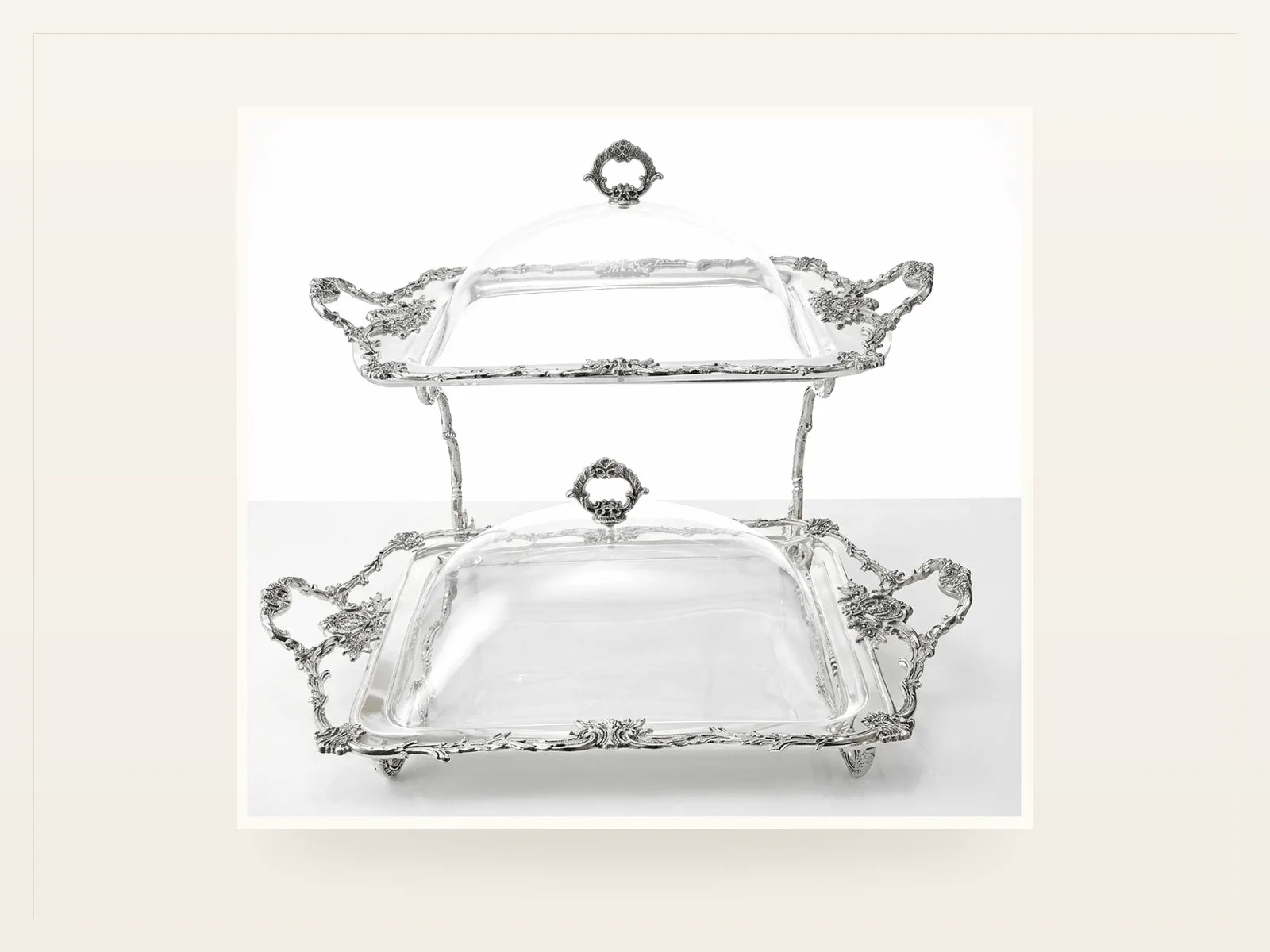 Embossed Centerpieces by TABCO Silverware