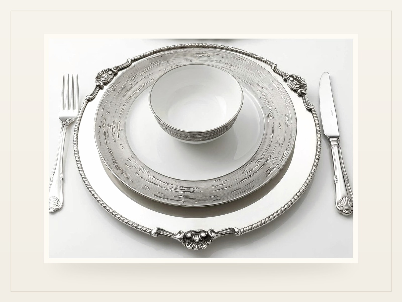 Sous-Plats manufactured by TABCO Silverware