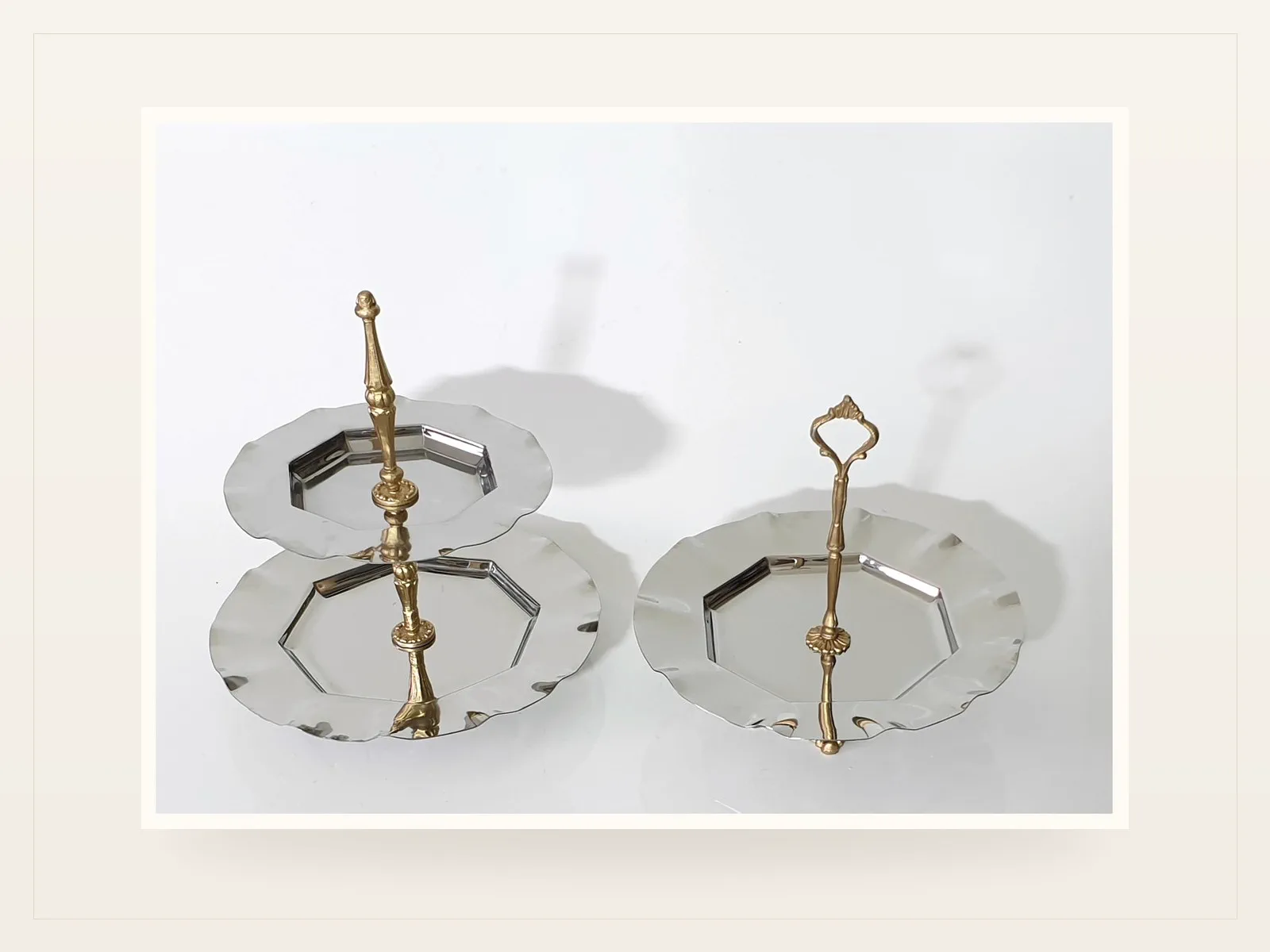 Two-Tier Stands by TABCO Silverware