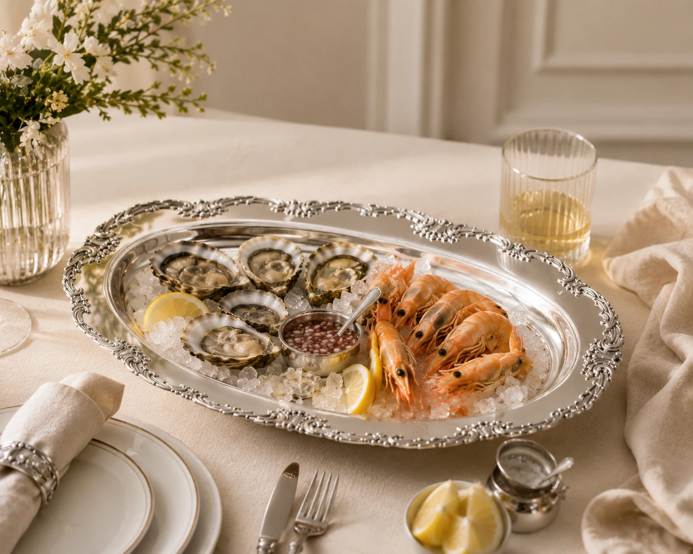 Fish & Seafood Platters by TABCO Silverware