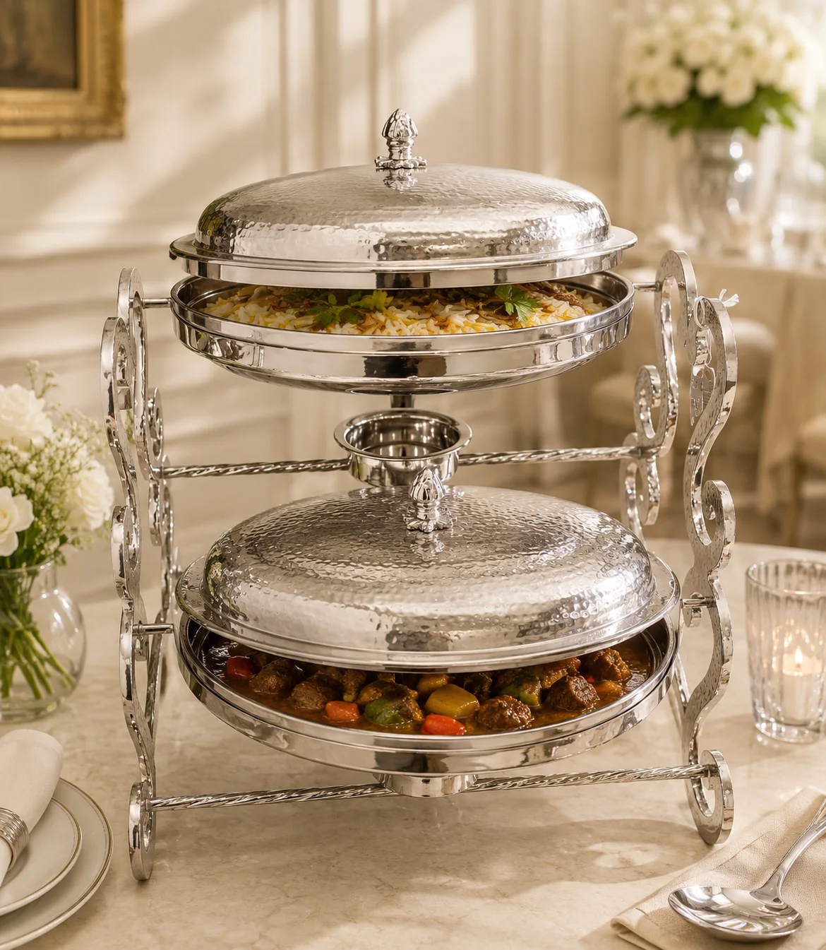 Oval Food Warmers by TABCO Silverware