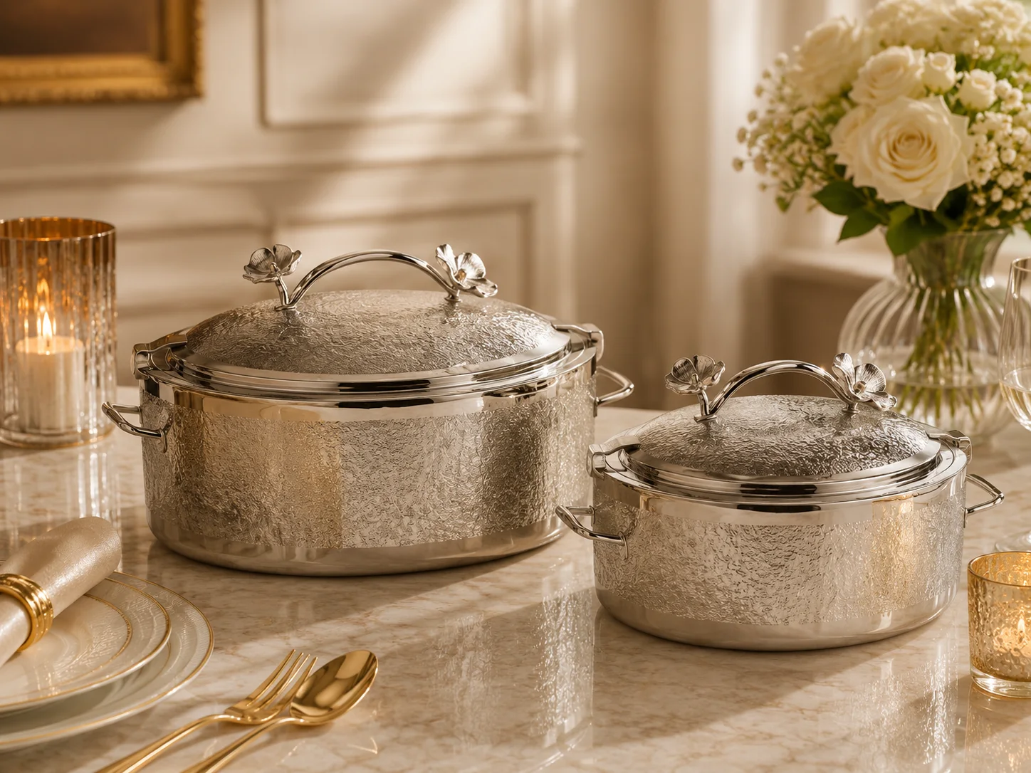 Insulated Serving Pots by TABCO Silverware